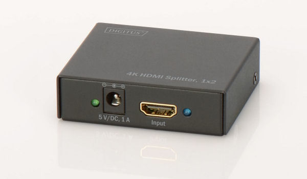 rozdzielacz hdmi x2 4k uhd 3d hdcp digitus ds-46304