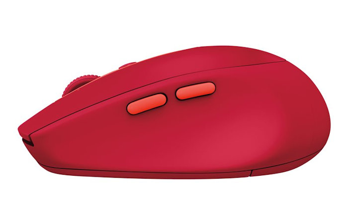 mysz bezprzewodowa usb logitech m590 multi device silent czerwona